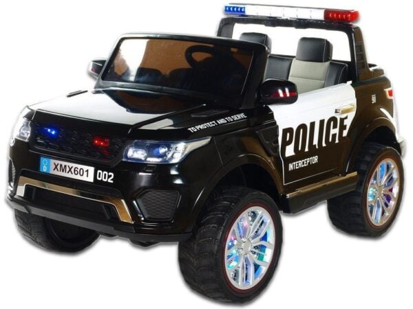 Polizei Gelände Truck 911 - 2 Sitzer Allrad Kinder Elektroauto 4x45W