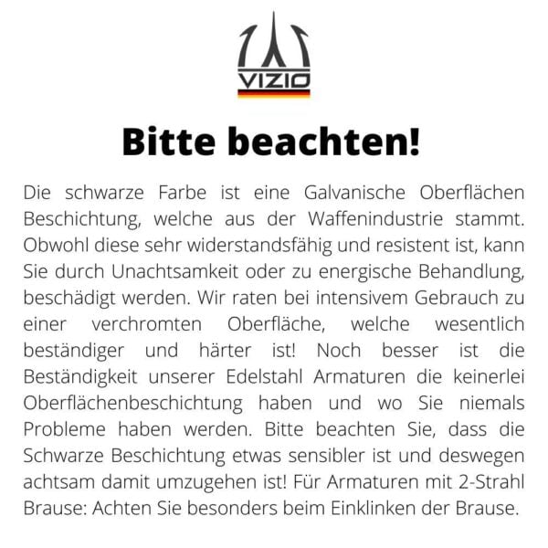 Schwarze matte Küchenarmatur klappbar auf 4,5 cm für Unterfenster - Image 10