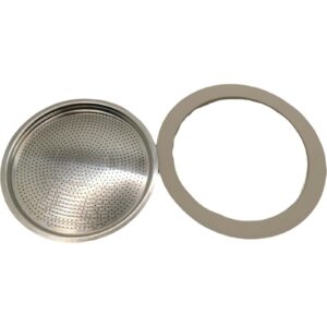 Bialetti Dichtung & Filter für Edelstahlkocher - Alle Größen erhältlich