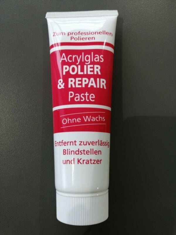 Burnus Polier- und Repair-Paste für Acryl 75g & 200g Tube Politur - Image 1