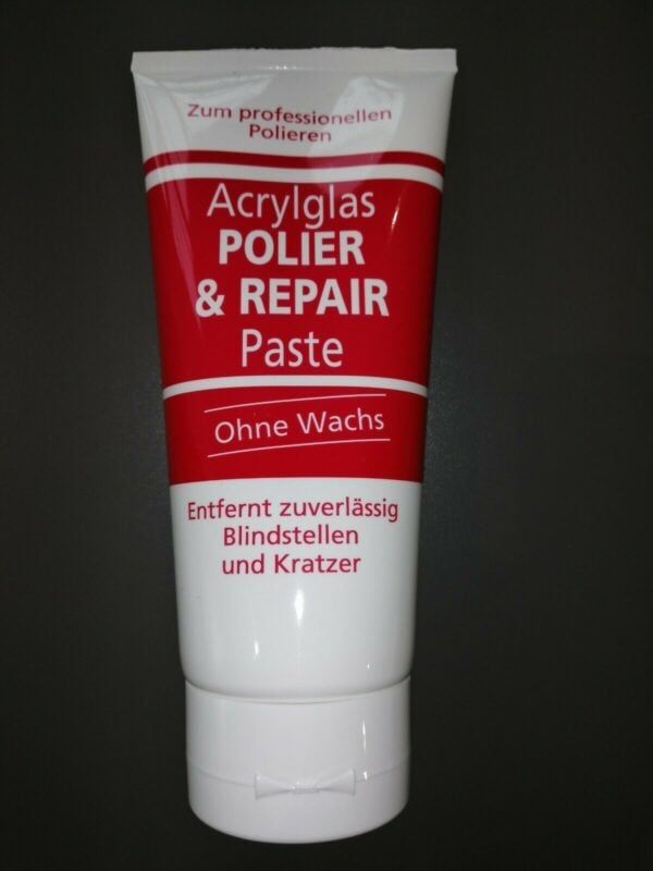 Burnus Polier- und Repair-Paste für Acryl 75g & 200g Tube Politur - Image 2
