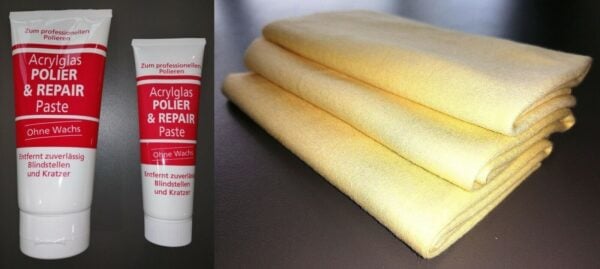 Burnus Polier- und Repair-Paste für Acryl 75g & 200g Tube Politur - Image 3