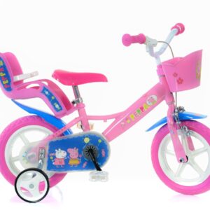Peppa Wutz 12 Zoll Kinderfahrrad - Lustiges Kinderrad für kleine Fans