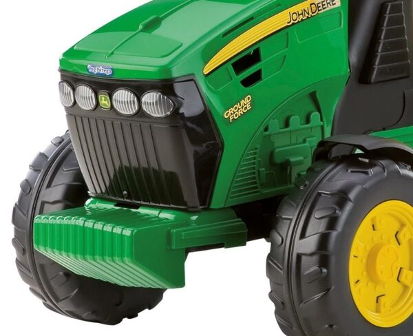 12V John Deere Ground Force Elektro Traktor mit Fernbedienung von PEG PEREGO - Image 7
