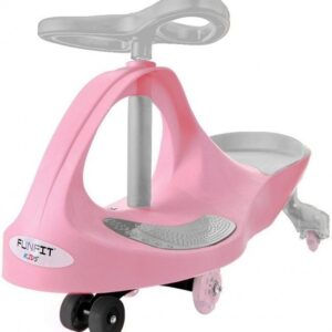 Wackelauto mit LED-Rädern in Pink – Spaß für Kinder und kleine Abenteurer