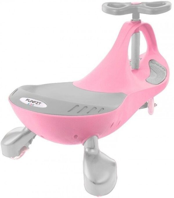 Wackelauto mit LED-Rädern in Pink – Spaß für Kinder und kleine Abenteurer - Image 3