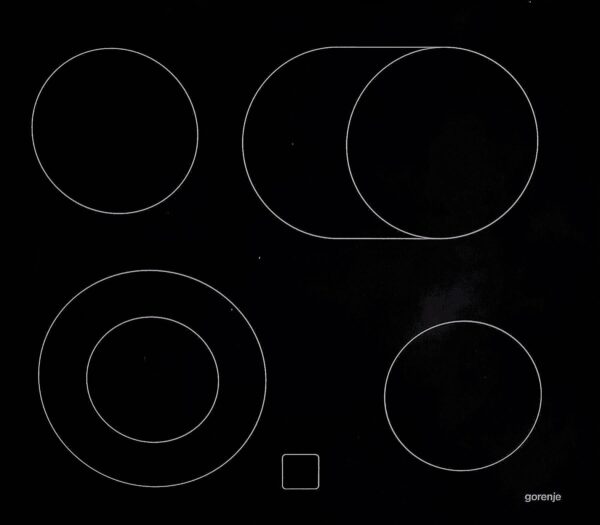 Gorenje Glaskeramik Kochfeld ECD620 ESC SKP63E - Ersatzglasplatte 320315