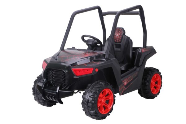 Elektro Buggy Kinderfahrzeug 12V mit 2 Motoren - Schwarz