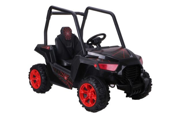 Elektro Buggy Kinderfahrzeug 12V mit 2 Motoren - Schwarz - Image 2