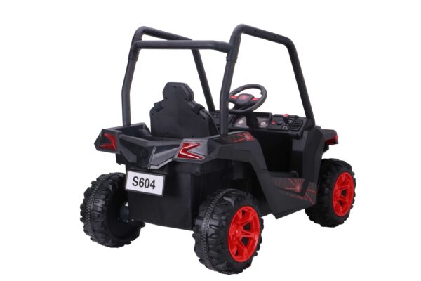 Elektro Buggy Kinderfahrzeug 12V mit 2 Motoren - Schwarz - Image 6