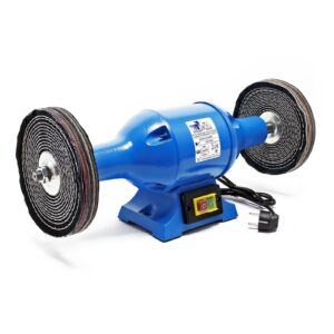 Wiltec 750W Poliermaschine Doppelschleifer Ø200mm mit Polierscheiben