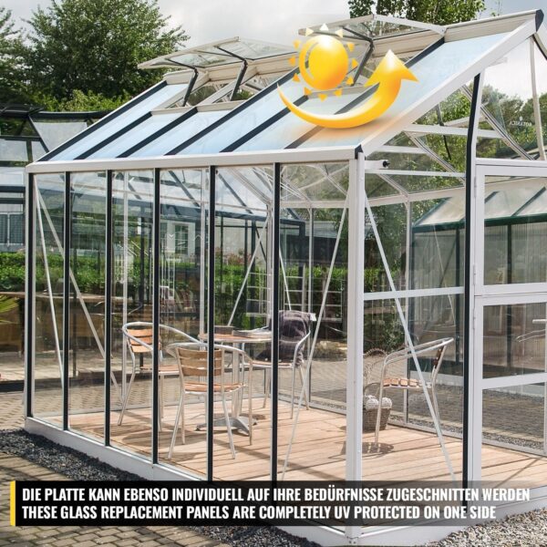 Jago® 15X Polycarbonat Doppelstegplatte für Gewächshäuser und Bauprojekte - Image 3
