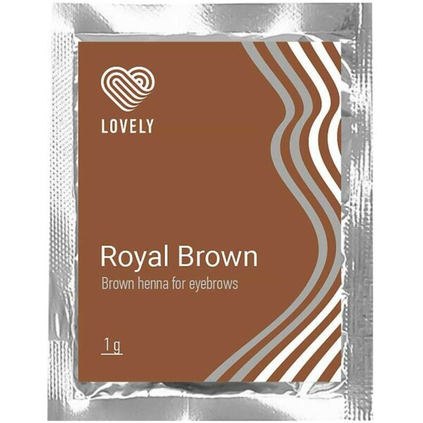 Henna Augenbrauen- und Wimpernfarbe von Lovely für perfekte Augenbrauen - Image 1