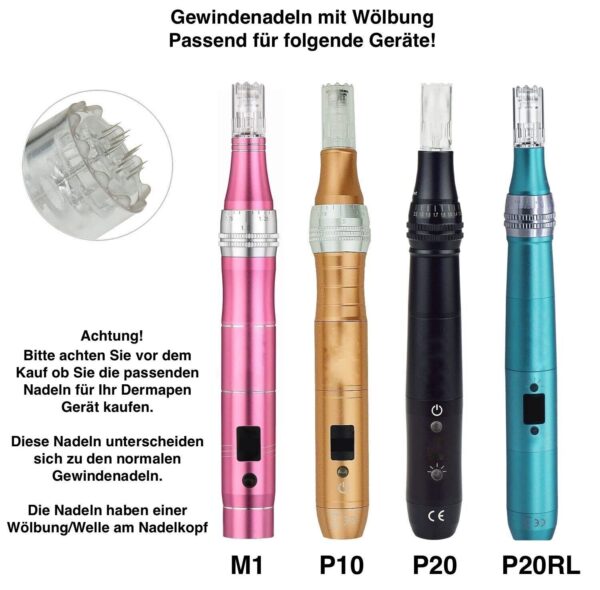 Ersatzköpfe für TBPHP Dermapen Geräte - Microneedling Nadeln - Image 1