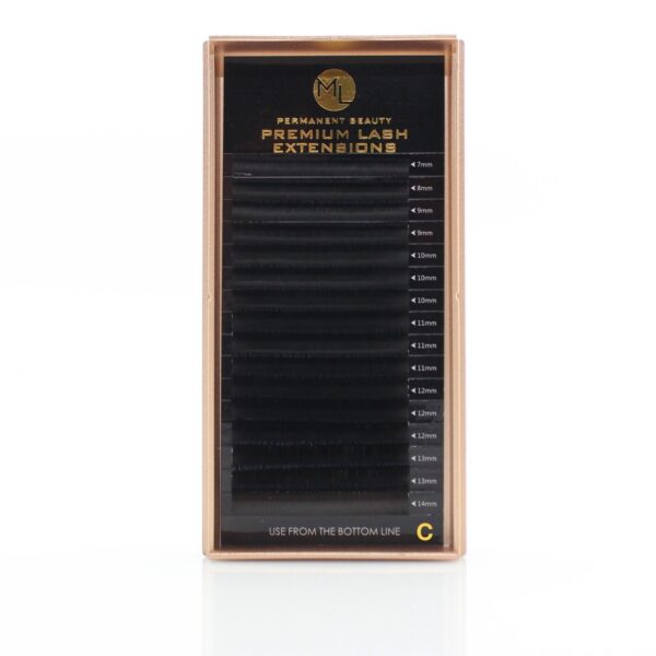 Mink Lashes Wimpernverlängerung Einzelwimpern Volume B C D 0,05-0,25 mm - Image 3