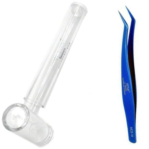 Vetus Wimpern Pinzette Set für Volumentechnik - 5 Farben & Etui - Image 22