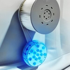 MSPA RGB LED Unterwasserbeleuchtung für Whirlpools mit Halterung