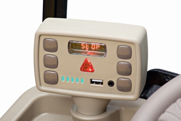12V PEG PEREGO John Deere Dual Force Zweisitzer Elektro Kindertraktor - Image 10