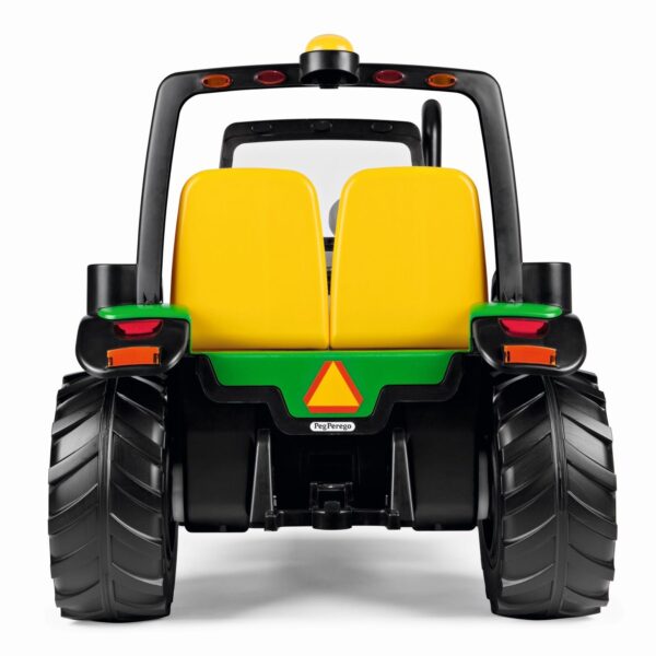12V PEG PEREGO John Deere Dual Force Zweisitzer Elektro Kindertraktor - Image 3