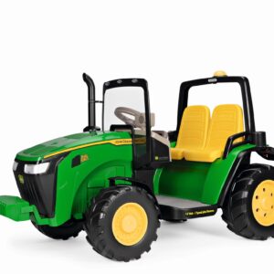 12V PEG PEREGO John Deere Dual Force Zweisitzer Elektro Kindertraktor
