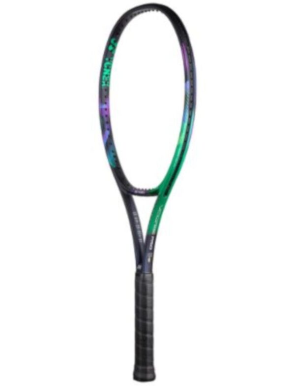 Yonex VCORE Pro 100 300 Tennisracket unbesaitet in Grün/Lila - Image 1