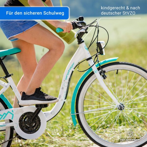 Bergsteiger Atlantis 20 Zoll Kinderfahrrad für 6-11 Jahre, 24 Zoll - Image 12