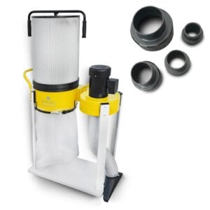 BAMATO AB-1500CF Absauganlage mit Feinstaubfilter und Adapter Set 400V