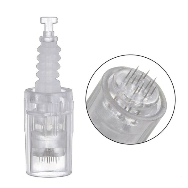 Microneedling Ersatzköpfe für Dermapen Bajonett Port 9 bis Nano Nadeln - Image 2