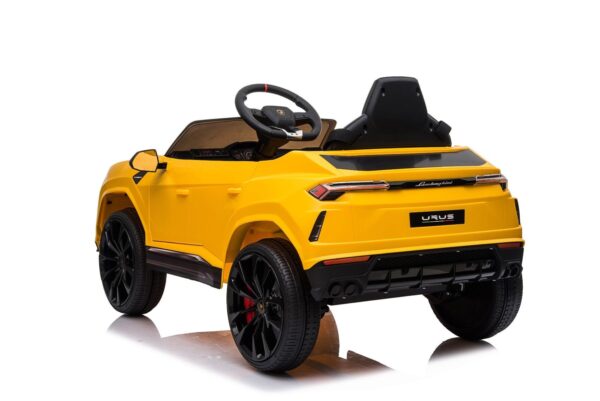 Lamborghini Urus 12V Elektroauto für Kinder - Gelbes Sportwagenfahrzeug - Image 4