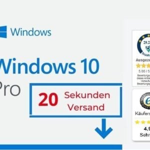 Microsoft Windows 10 Professional – Original 32/64-Bit für Upgrade kaufen