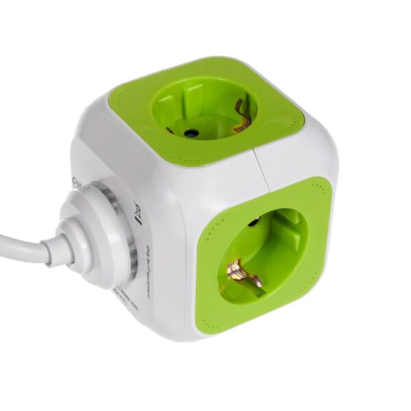 GreenBlue GB118G 4-fach Schuko-Steckdose mit 2 USB-Anschlüssen - Image 2
