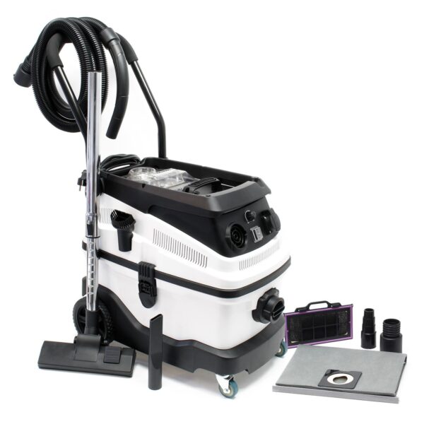 Wiltec 1600W Industriestaubsauger 30l - Nass- und Trockensauger Mehrzweck