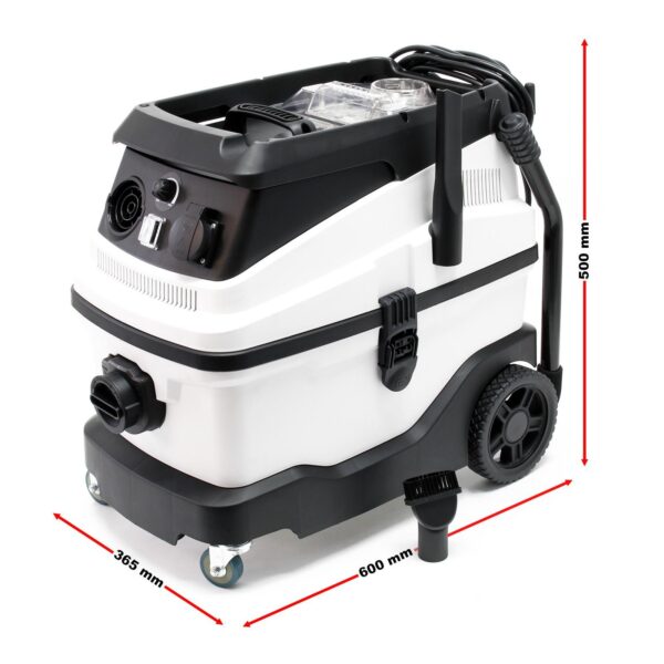 Wiltec 1600W Industriestaubsauger 30l - Nass- und Trockensauger Mehrzweck - Image 1