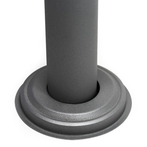 Wiltec 10er Briefkastenanlage Anthrazit/Weiß 898x270x1500 mm für Außen - Image 3