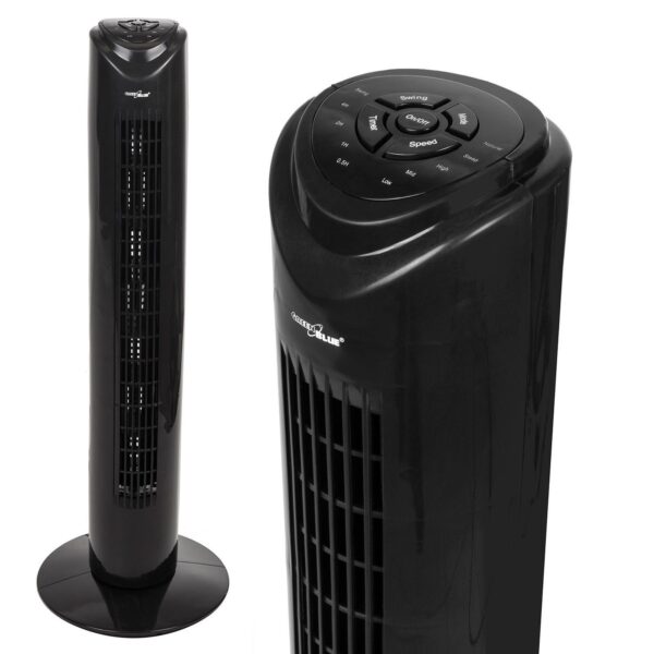 GreenBlue Turmventilator GB645 45W – 4 Stufen, 3 Modi, Oszillation