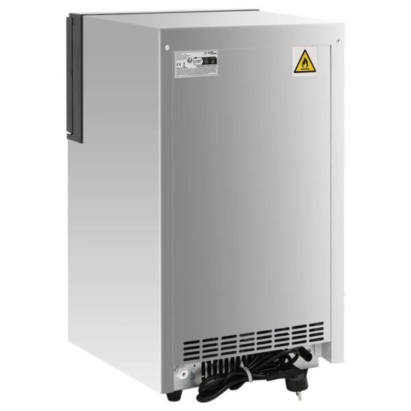 vidaXL Eiswürfelmaschine Silber - 45 kg Eisproduktion pro Tag - Image 5