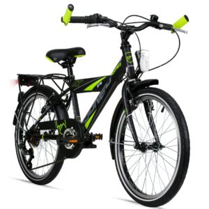 Bergsteiger Sydney 20 Zoll Kinderfahrrad für 6-9 Jahre, StVZO-zugelassen