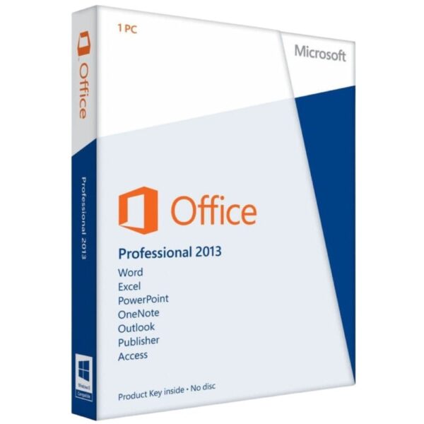 Microsoft Office 2013 Professional Plus Vollversion für Windows 32/64 Bit