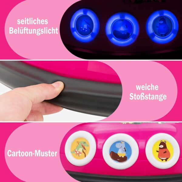 12V Kinder Autoscooter - Elektro Bumper Car mit Musik & Lichtern - Image 17