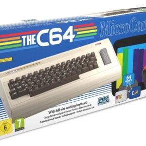 The C64 Maxi Konsole mit 64 Retro Spielen von Commodore
