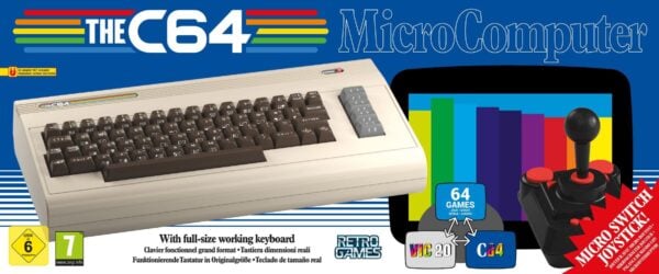 The C64 Maxi Konsole mit 64 Retro Spielen von Commodore - Image 1