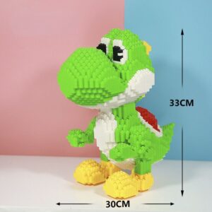 Super Mario Yoshi DIY Bausteine Puzzle für Kinder und Spielefans