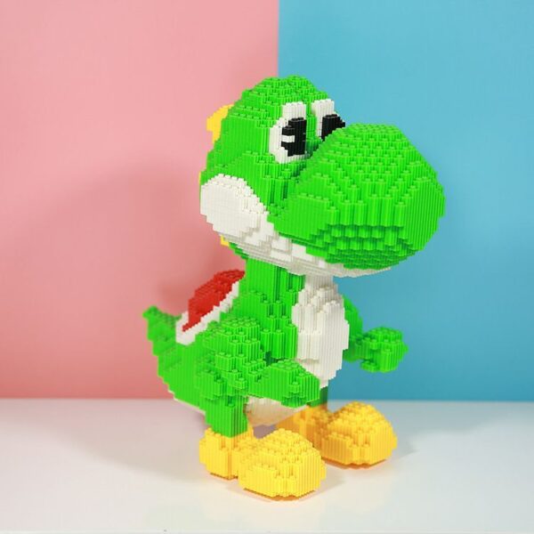 Super Mario Yoshi DIY Bausteine Puzzle für Kinder und Spielefans - Image 1