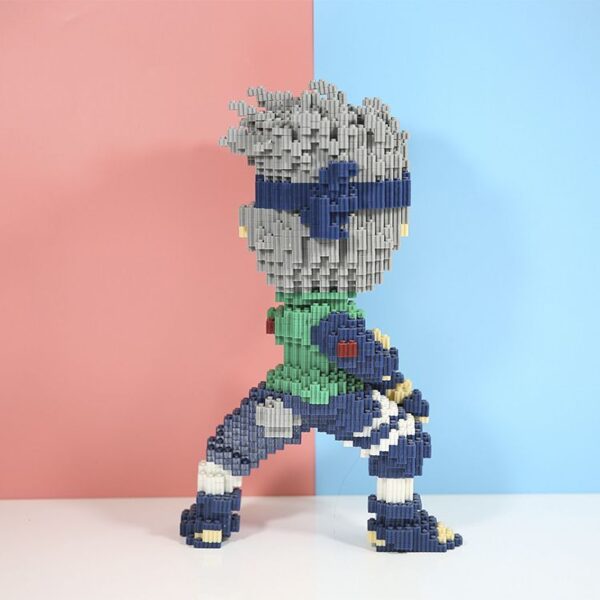 Anime Naruto Bausteine Puzzle Lernspielzeug Gaara Kakashi Sasuke Jiraiya - Image 4