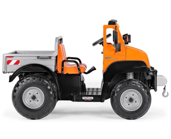 12V PEG PEREGO Taurus Kinder LKW Truck Zweisitzer für Abenteuer - Image 1