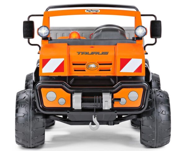 12V PEG PEREGO Taurus Kinder LKW Truck Zweisitzer für Abenteuer - Image 2