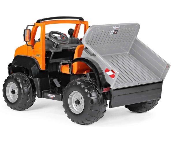 12V PEG PEREGO Taurus Kinder LKW Truck Zweisitzer für Abenteuer - Image 3
