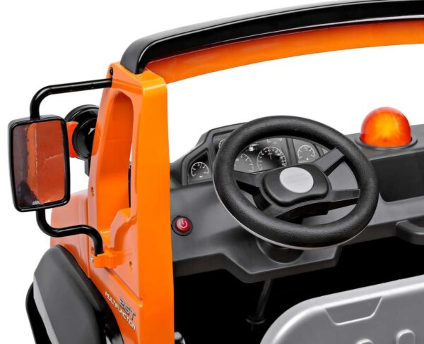 12V PEG PEREGO Taurus Kinder LKW Truck Zweisitzer für Abenteuer - Image 6
