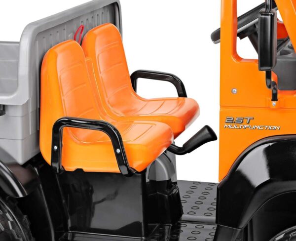 12V PEG PEREGO Taurus Kinder LKW Truck Zweisitzer für Abenteuer - Image 8