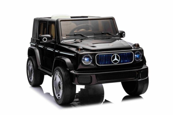 Mercedes G-Klasse EQG Kinder Elektrofahrzeug 12V mit Ledersitz und Gummireifen - Image 2